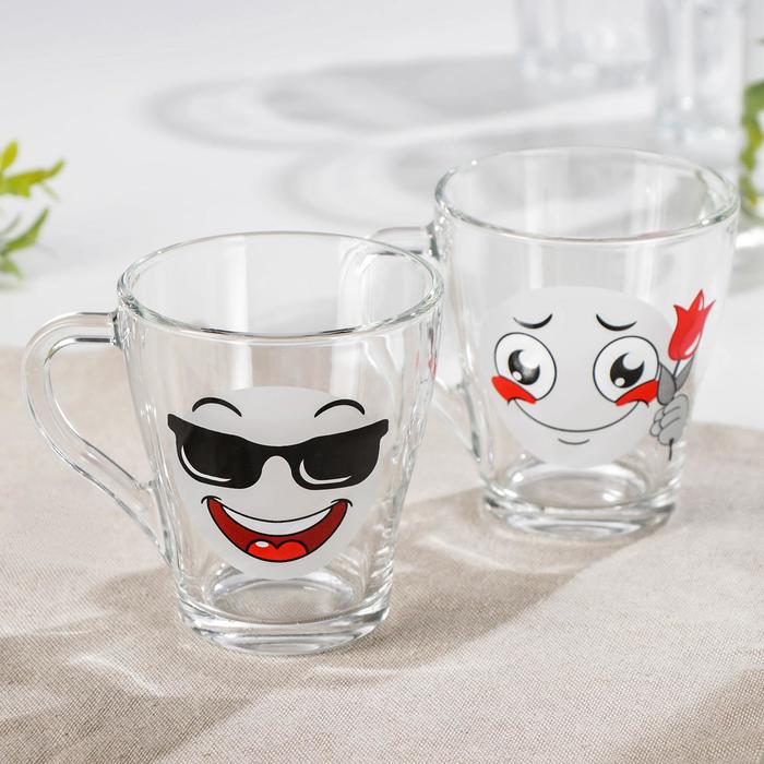Кружка 250 мл "Смайлики"