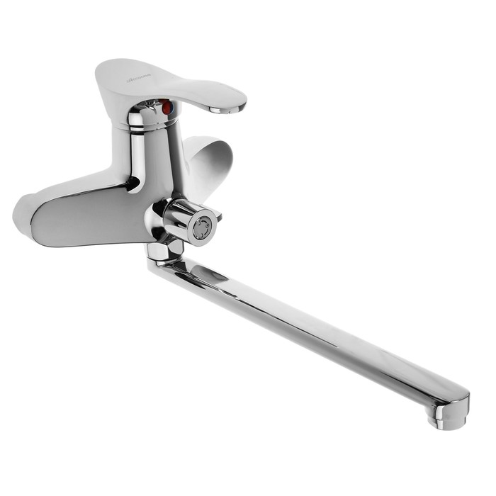 Cмеситель для ванны Accoona A7105, однорычажный, латунь, хром