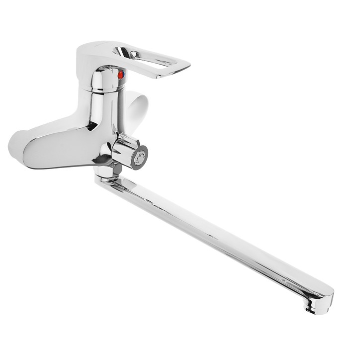 Cмеситель для ванны Accoona A7107, однорычажный, латунь, хром