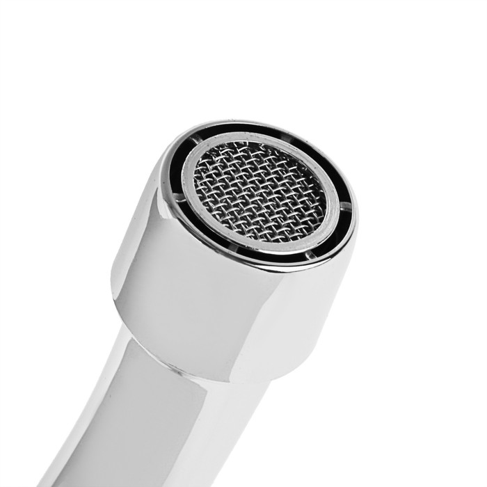 Смеситель для раковины "ЦС-СМ 3188", двухрычажный, крест, латунь, хром