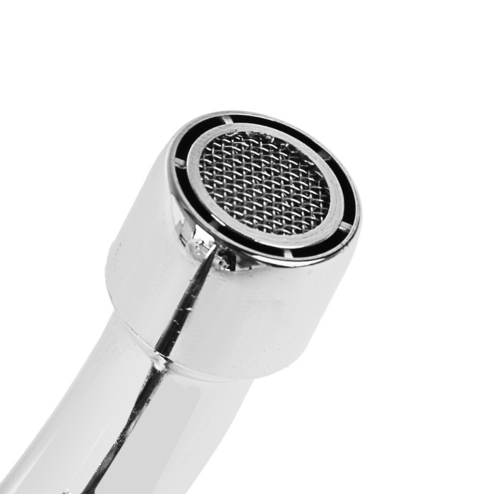 Смеситель для раковины "ЦС-СМ 2471", двухрычажный, крест, латунь, хром