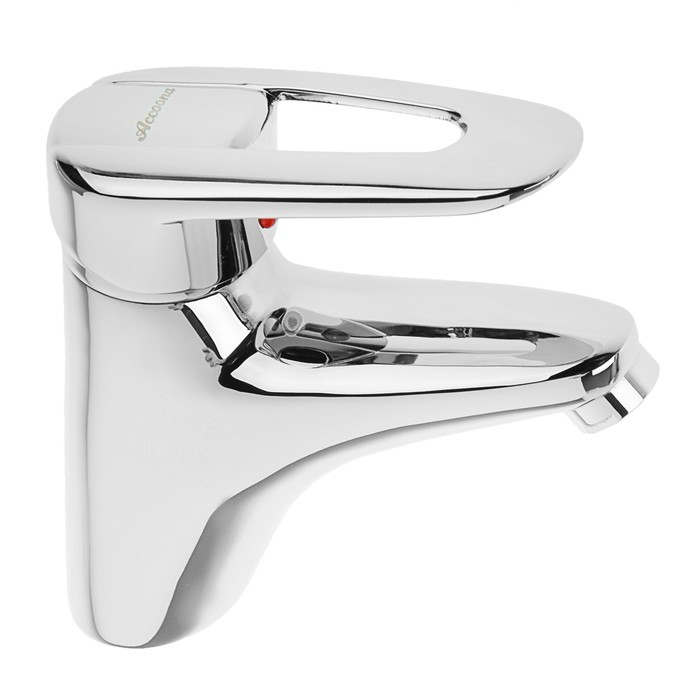 Смеситель для раковины Accoona A9011, однорычажный, латунь, хром