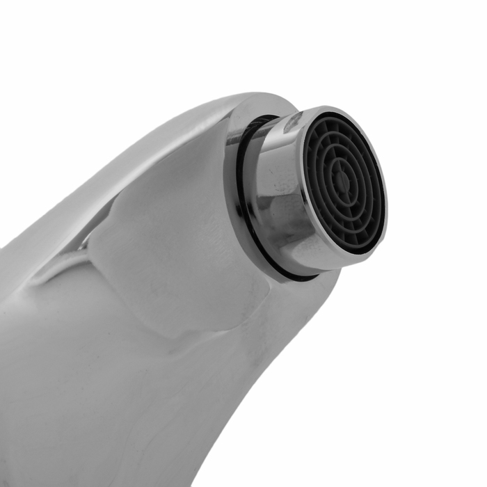 Cмеситель для ванны Accoona A6311, однорычажный, короткий излив, латунь, хром