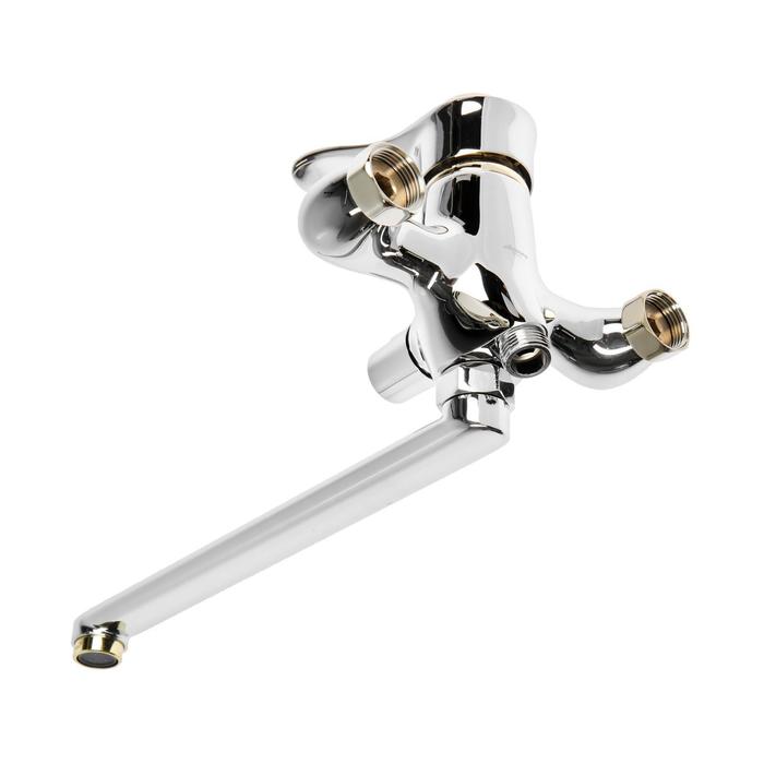 Cмеситель для ванны Accoona A7115, однорычажный, латунь, хром