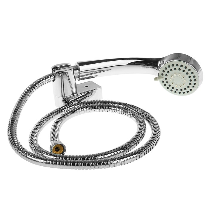 Cмеситель для ванны Accoona A6319, с набором цветных накладок на ручку, латунь, хром