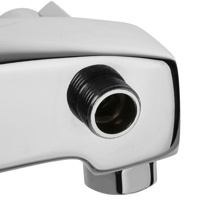 Cмеситель для ванны Accoona A6321, однорычажный, короткий излив, силумин, хром