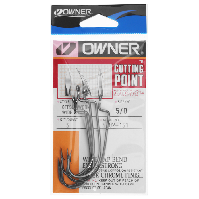 Крючок Owner 5102 BC №5/0 (набор 5шт)