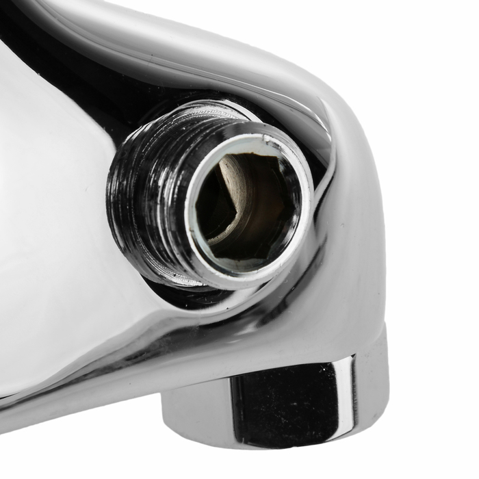 Cмеситель для ванны Accoona A6330, однорычажный, короткий излив, латунь, хром