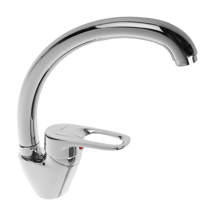 Cмеситель для кухни Accoona A5030, однорычажный, латунь, хром