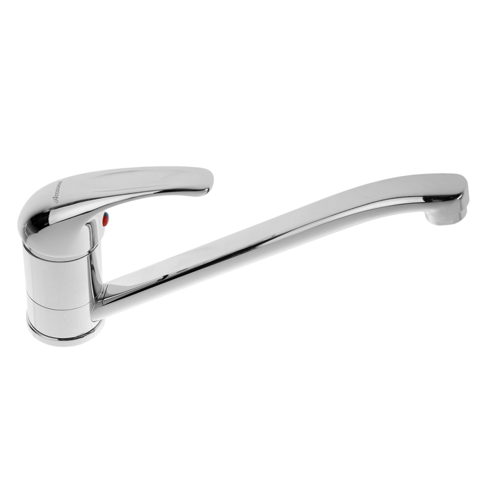 Cмеситель для кухни Accoona A5143, однорычажный, силумин, хром