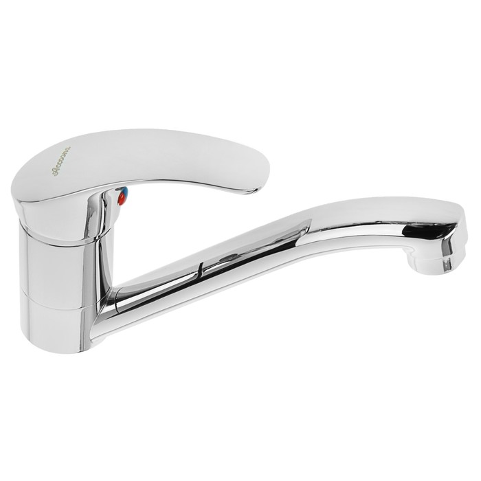 Cмеситель для кухни Accoona A5253, однорычажный, латунь, хром