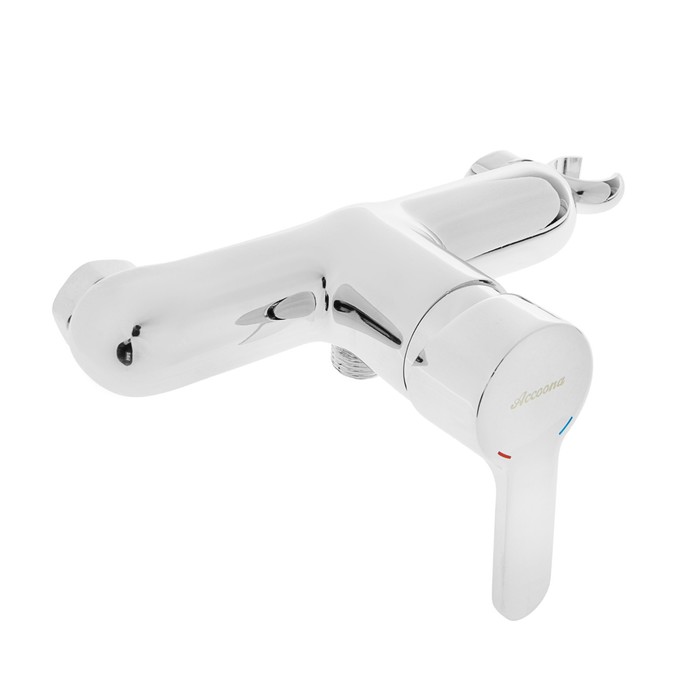 Смеситель для душа Accoona A8067, однорычажный, силумин, хром