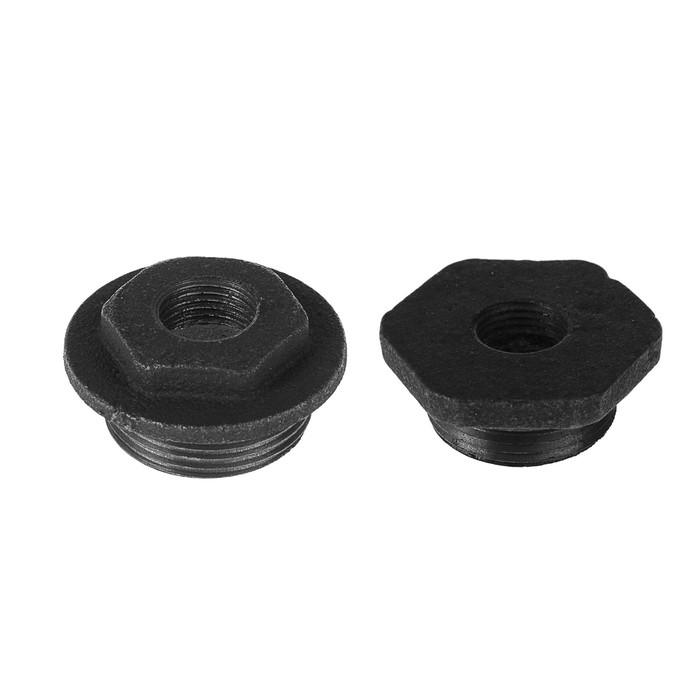 Пробка, 1/2", для чугунного радиатора, проходная, левая