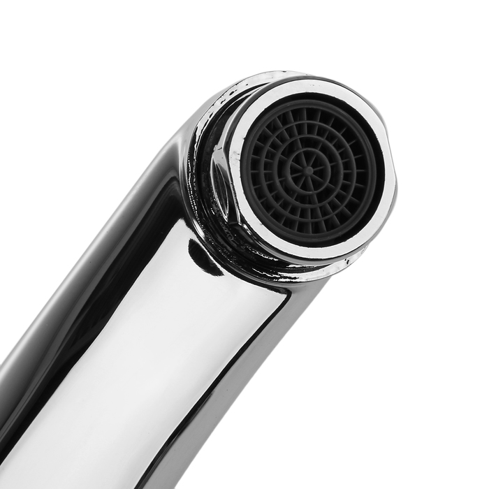 Cмеситель для кухни Accoona A85103, однорычажный, силумин, хром