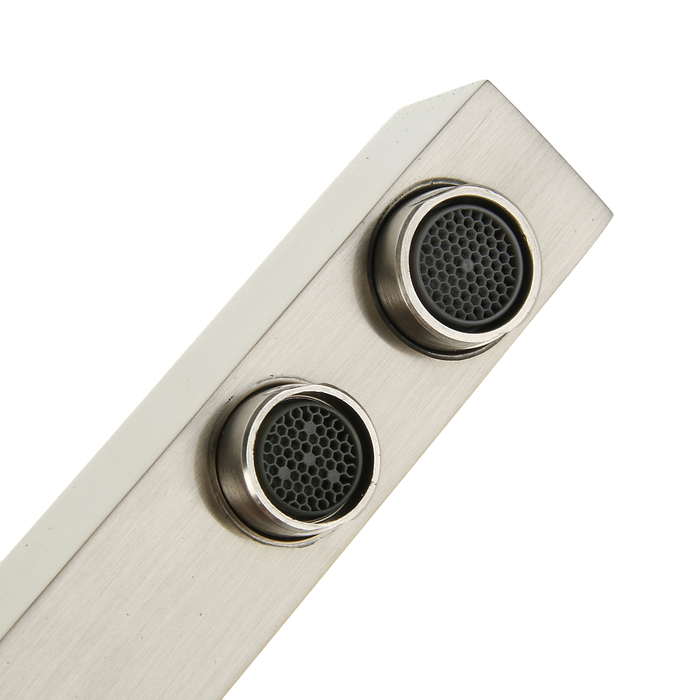 Смеситель для кухни Accoona A5179-6A, с выходом для питьевой воды, латунь, сатин