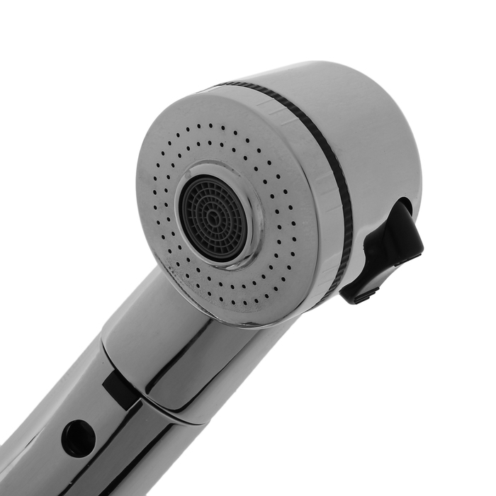 Cмеситель для кухни Accoona A9590, однорычажный, с выдвижной лейкой, латунь, хром