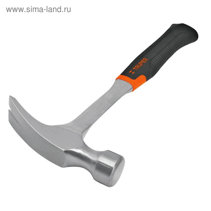 

Молоток-гвоздодер TRUPER MXR-16, с полированным бойком, металлическая ручка 33 см, 0.45 кг