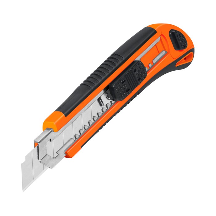 Нож обойный TRUPER CUT-6X, 15 см, сталь SK-4, 3 лезвия в комплекте, автом. смена лезвий