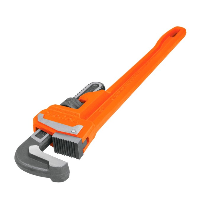 Разводной ключ трубный TRUPER STI-18, CrMo, 460 мм, захват 51 мм