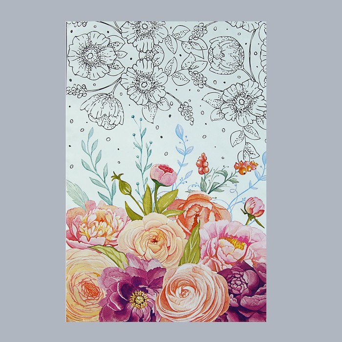 Пакет подарочный "Весенний", с клапаном, 25 х 32/5 см