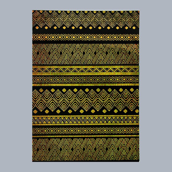 Пакет подарочный "Позолота", с клапаном, 25 х 32/5 см