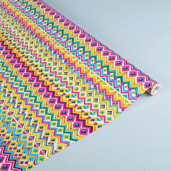 Бумага упаковочная "Динамика", 0.685 х 10 м, 80г/м2