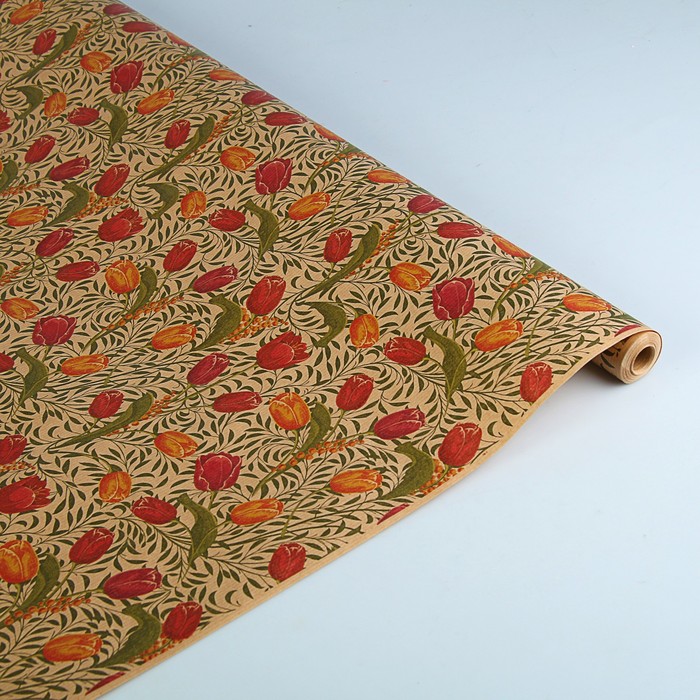 Бумага упаковочная крафт "Жанет", 0.7 х 10 м