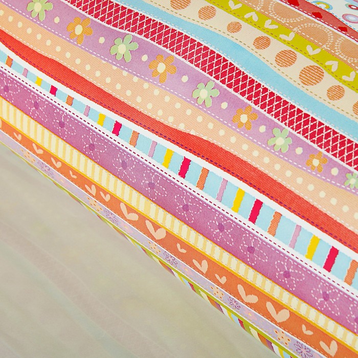 Бумага упаковочная "Лоскутки", 0,685 х 1 м