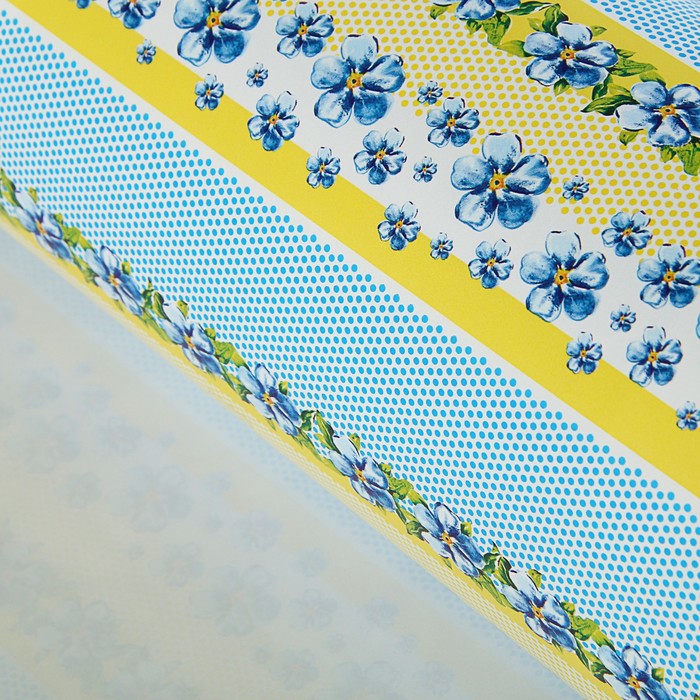 Бумага упаковочная "Анютины глазки", 0,685 х 1 м