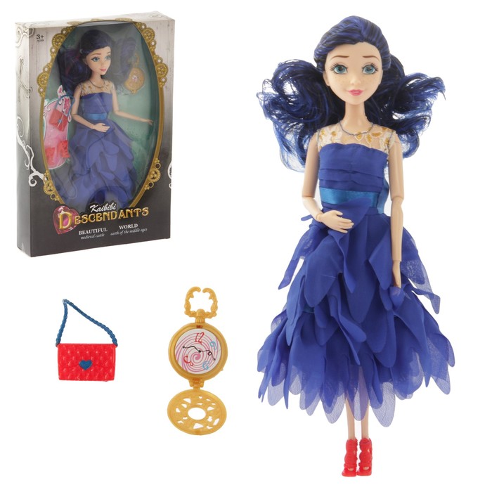 Кукла сказочная шарнирная "Принцесса" в платье, МИКС