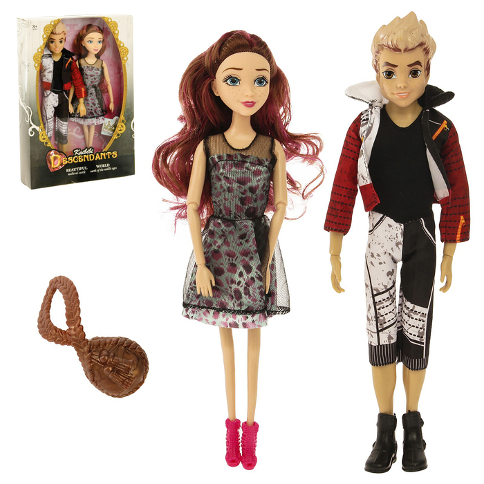 Набор шарнирных кукол "Тим и Джейси" с аксессуарами, МИКС