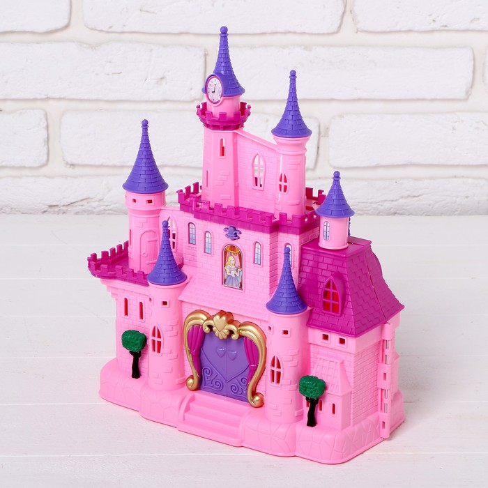 Замок для кукол "Волшебство" световые и звуковые эффекты, с аксессуарами
