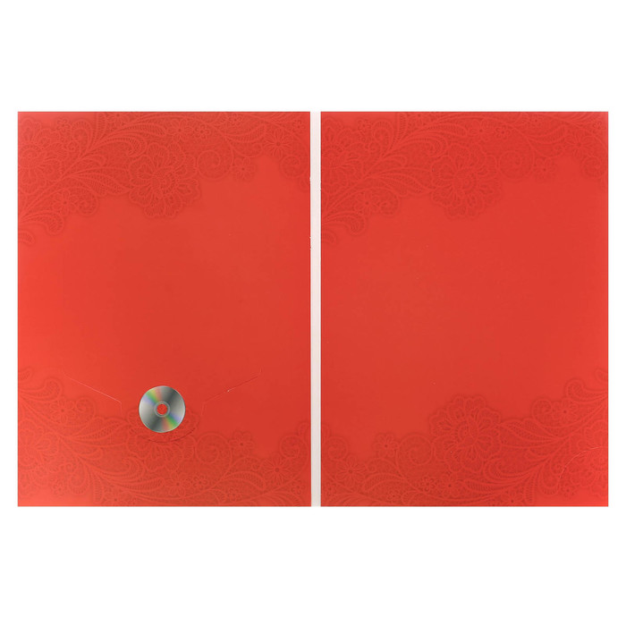 Свидетельство о заключении брака с местом под фото "Красное"