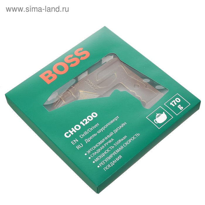 

Шоколадная Дрель BOSS, 170 г