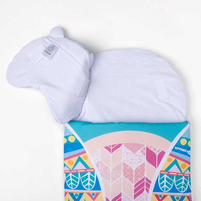 Конверт-спальник Крошка Я "Сова" р-р 18-22 (рост 50-62см, 0-3 мес.)