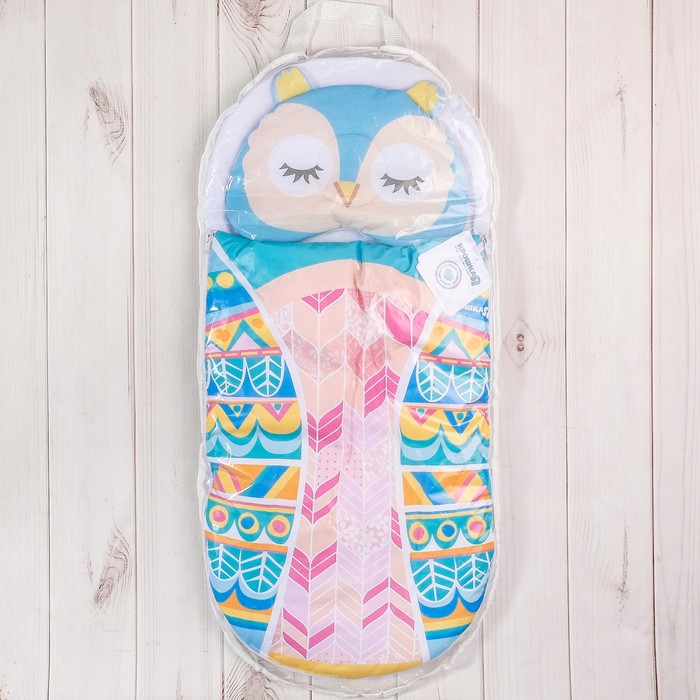 Конверт-спальник Крошка Я "Сова" р-р 18-22 (рост 50-62см, 0-3 мес.)