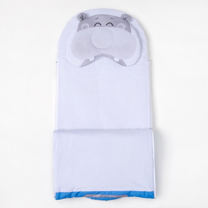 Конверт-спальник Крошка Я "Бегемот" р-р 18-22 (рост 50-62см, 0-3 мес.)