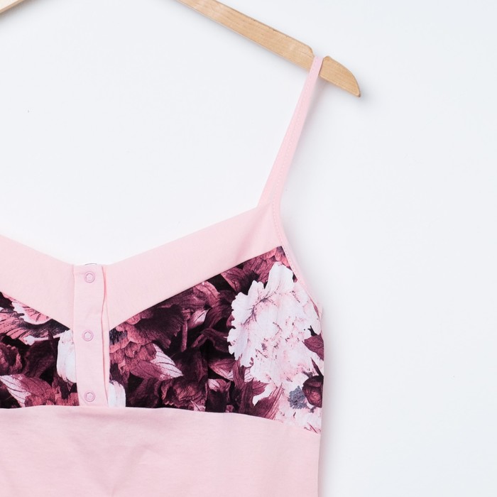 Сорочка женская М20 цвет розовый , р-р 54