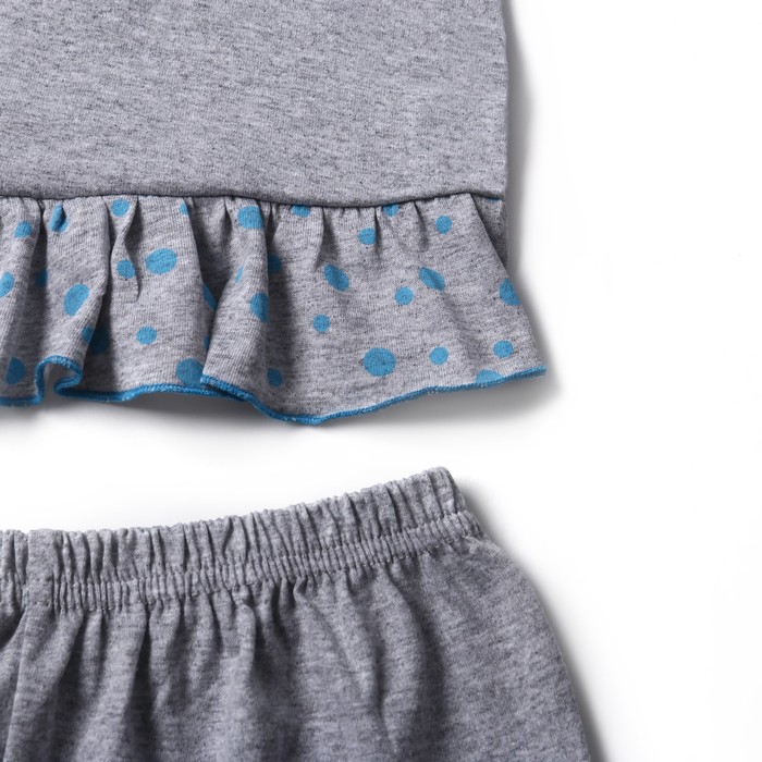 Пижама женская (футболка, бриджи) ПК59 цвет МИКС, р-р 48