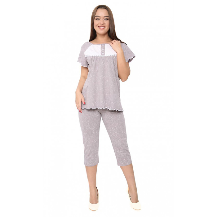 Пижама женская (майка, бриджи) М139 , р-р 50