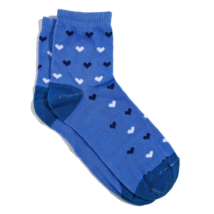 Носки женские "Кремона" Нжх317 цвет голубой, р-р 23