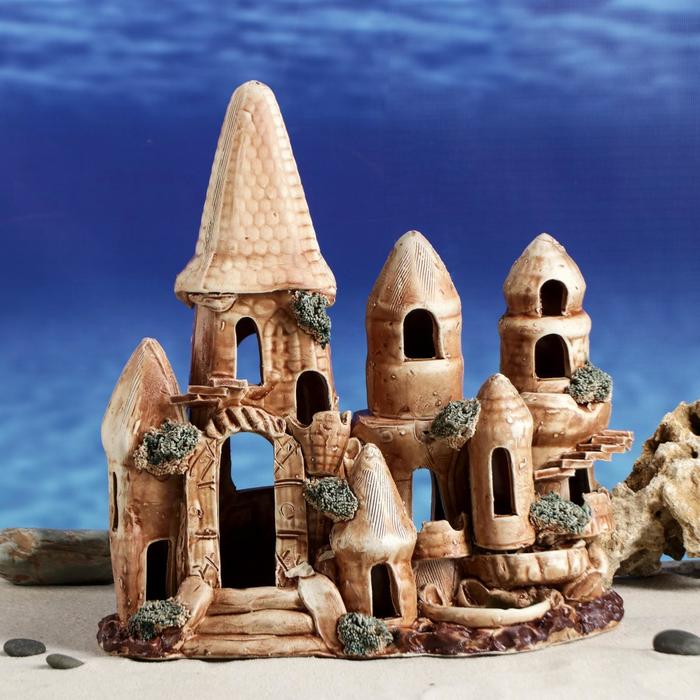 Декорации для аквариума "Крепость"