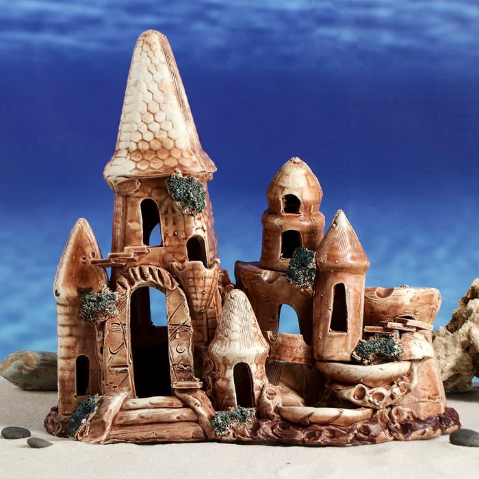 Декорации для аквариума "Крепость"