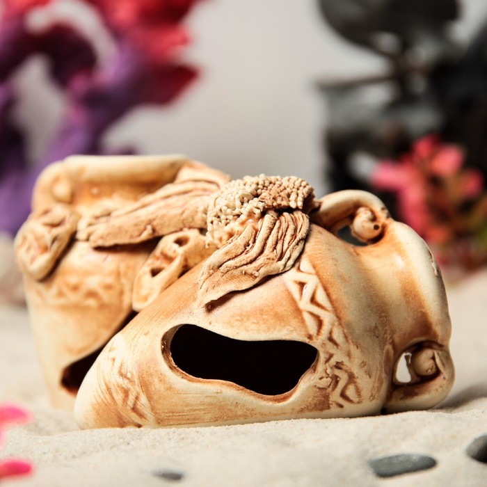 Декорации для аквариума "Два кувшина", микс