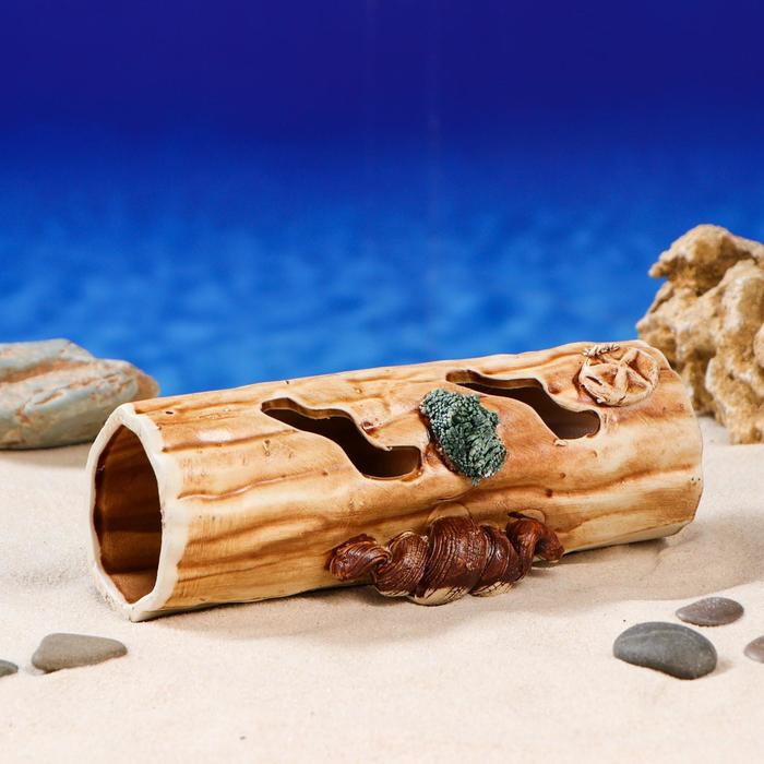 Декорации для аквариума "Полено"