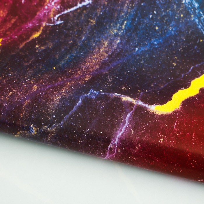 Бумага упаковочная глянцевая "Темный камень", 100х70 см