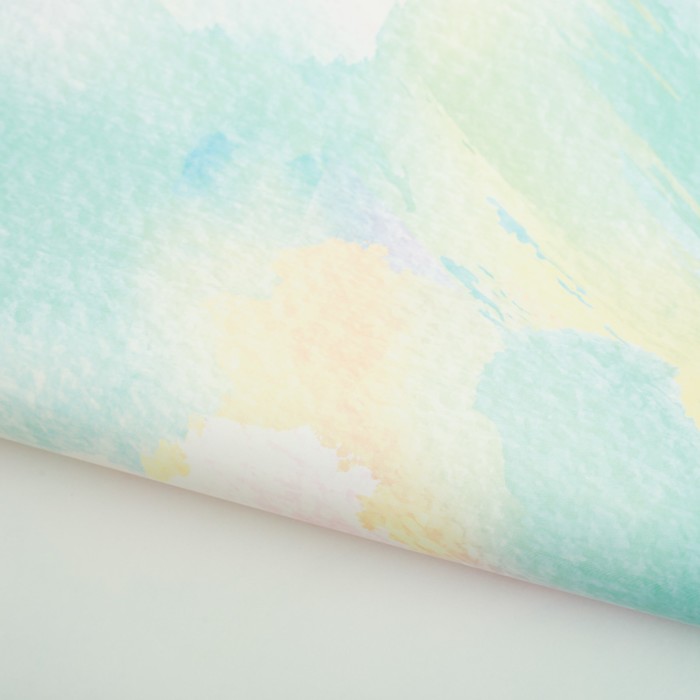 Бумага упаковочная глянцевая "Нежные разводы", 100х70 см