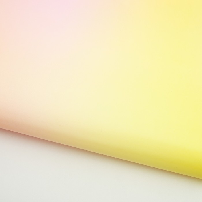 Бумага упаковочная глянцевая "Розовое омбре", 100х70 см