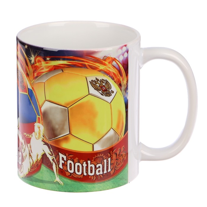 Кружка «Футбол, Санкт-Петербург», c нанесением