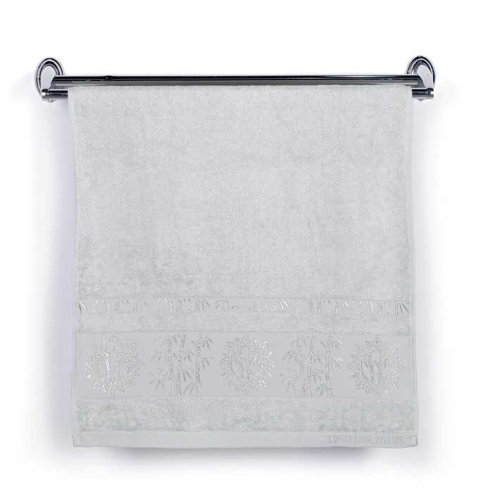 Полотенце TWO DOLPHINS , бамбук,. 50x90 см (E870) CLASS темно- бирюзовый , бамбук, 400г/м